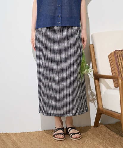 NGHGD30230  [洗える・日本製]カールマイヤーチェックスカート
