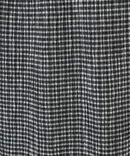 NGHGD30230 GIANNI LO GIUDICE(ジャンニ ロ ジュディチェ) [洗える・日本製]カールマイヤーチェックスカート ブラック