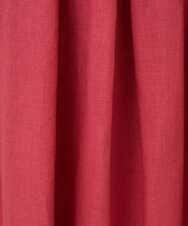 NGHGE43330 GIANNI LO GIUDICE(ジャンニ ロ ジュディチェ) [洗える]カラーリネン製品洗いスカート レッド