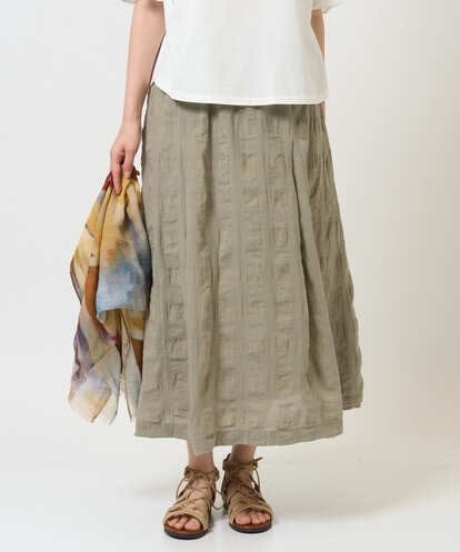 NGHGE53390 GIANNI LO GIUDICE [洗える]シャドーチェックスカート