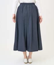 NGHGF33290 GIANNI LO GIUDICE(ジャンニ ロ ジュディチェ) [洗える]ポリエステルコットングログランスカート ネイビー