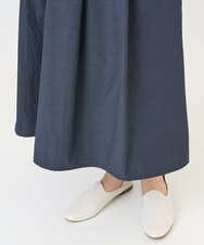 NGHGF33290 GIANNI LO GIUDICE(ジャンニ ロ ジュディチェ) [洗える]ポリエステルコットングログランスカート ネイビー