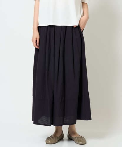 NGHHD05200 GIANNI LO GIUDICE [洗える]コットンシアサッカースカート