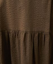 NGHJB01330 GIANNI LO GIUDICE(ジャンニ ロ ジュディチェ) [洗える・日本製]ミラクルウェーブスカート ブラウン