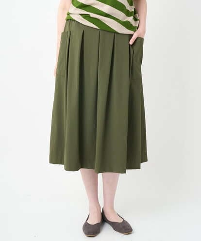 NGHJB25290 GIANNI LO GIUDICE [洗える・日本製]ナイロンライトクロスストレッチスカート