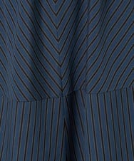 NGHJD16330 GIANNI LO GIUDICE(ジャンニ ロ ジュディチェ) [洗える]レジメンストライプスカート ブラウン