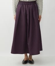 NGHJS20270 GIANNI LO GIUDICE(ジャンニ ロ ジュディチェ) [洗える]ステッチドビースカート パープル
