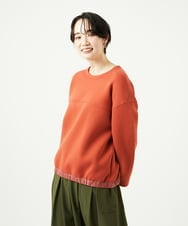NGKAD01260 GIANNI LO GIUDICE(ジャンニ ロ ジュディチェ) [洗える]アスターダンボールニットカットソー オレンジ