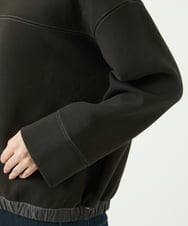 NGKAD01260 GIANNI LO GIUDICE(ジャンニ ロ ジュディチェ) [洗える]アスターダンボールニットカットソー ダークブラウン