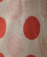 NGKAE35230 GIANNI LO GIUDICE(ジャンニ ロ ジュディチェ) [洗える・日本製]起毛パイルジャガードドットトップス ベージュ