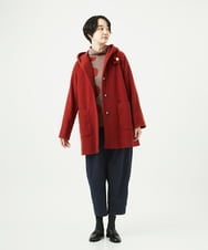 NGKAE35230 GIANNI LO GIUDICE(ジャンニ ロ ジュディチェ) [洗える・日本製]起毛パイルジャガードドットトップス ベージュ