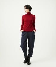 NGKAF10110 GIANNI LO GIUDICE(ジャンニ ロ ジュディチェ) [洗える]テンセルウールガーゼフライスカットソー レッド