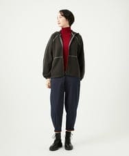 NGKAF10110 GIANNI LO GIUDICE(ジャンニ ロ ジュディチェ) [洗える]テンセルウールガーゼフライスカットソー レッド