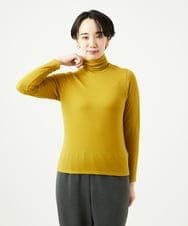 NGKAF10110 GIANNI LO GIUDICE(ジャンニ ロ ジュディチェ) [洗える]テンセルウールガーゼフライスカットソー イエロー