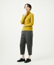 NGKAF10110 GIANNI LO GIUDICE(ジャンニ ロ ジュディチェ) [洗える]テンセルウールガーゼフライスカットソー イエロー