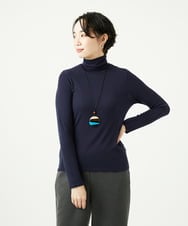 NGKAF10110 GIANNI LO GIUDICE(ジャンニ ロ ジュディチェ) [洗える]テンセルウールガーゼフライスカットソー ネイビー