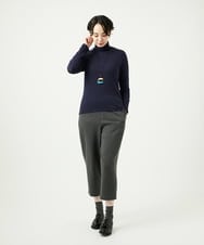 NGKAF10110 GIANNI LO GIUDICE(ジャンニ ロ ジュディチェ) [洗える]テンセルウールガーゼフライスカットソー ネイビー