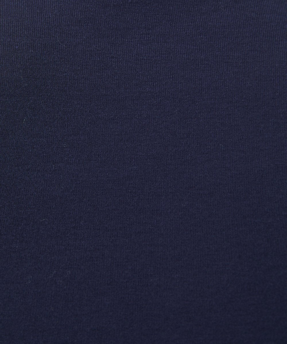 NGKAF10110 GIANNI LO GIUDICE(ジャンニ ロ ジュディチェ) [洗える]テンセルウールガーゼフライスカットソー ネイビー