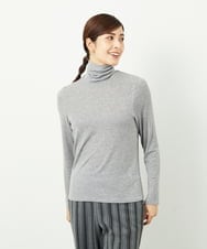 NGKAF10110 GIANNI LO GIUDICE(ジャンニ ロ ジュディチェ) [洗える]テンセルウールガーゼフライスカットソー グレー