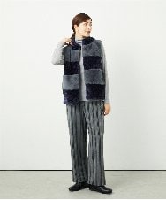 NGKAF10110 GIANNI LO GIUDICE(ジャンニ ロ ジュディチェ) [洗える]テンセルウールガーゼフライスカットソー グレー