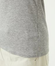NGKAF10110 GIANNI LO GIUDICE(ジャンニ ロ ジュディチェ) [洗える]テンセルウールガーゼフライスカットソー グレー