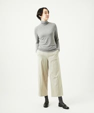 NGKAF10110 GIANNI LO GIUDICE(ジャンニ ロ ジュディチェ) [洗える]テンセルウールガーゼフライスカットソー グレー