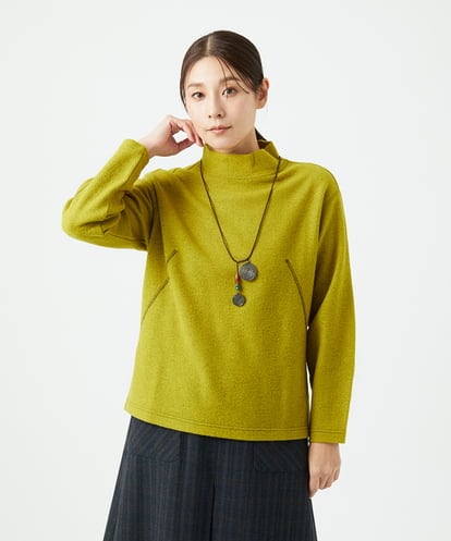 NGKAF18250 GIANNI LO GIUDICE [日本製]ウールマイクロループカットソー