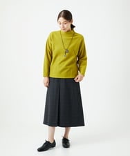 NGKAF18250 GIANNI LO GIUDICE(ジャンニ ロ ジュディチェ) [日本製]ウールマイクロループカットソー イエロー