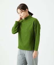 NGKAF18250 GIANNI LO GIUDICE(ジャンニ ロ ジュディチェ) [日本製]ウールマイクロループカットソー グリーン