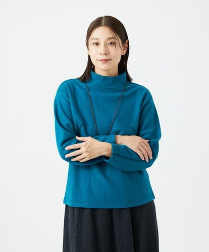 NGKAF18250  [日本製]ウールマイクロループカットソー