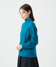 NGKAF18250 GIANNI LO GIUDICE(ジャンニ ロ ジュディチェ) [日本製]ウールマイクロループカットソー ブルー