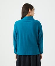 NGKAF18250 GIANNI LO GIUDICE(ジャンニ ロ ジュディチェ) [日本製]ウールマイクロループカットソー ブルー