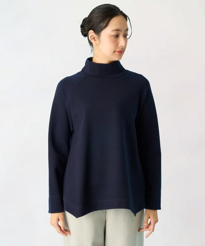 NGKAH39250 GIANNI LO GIUDICE [洗える・日本製]ソフトストレッチダンボールプルオーバー