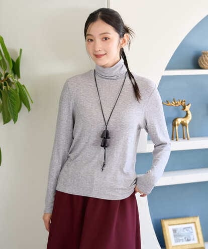 NGKAI28110 GIANNI LO GIUDICE テンセルウールフライスカットソー