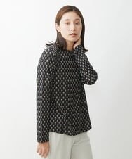 NGKAX47230 GIANNI LO GIUDICE(ジャンニ ロ ジュディチェ) [洗える]コンペイトウジャガードカットソー ブラック