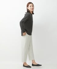 NGKAX47230 GIANNI LO GIUDICE(ジャンニ ロ ジュディチェ) [洗える]コンペイトウジャガードカットソー ブラック