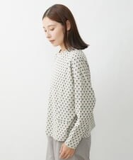 NGKAX48230 GIANNI LO GIUDICE(ジャンニ ロ ジュディチェ) [洗える]コンペイトウジャガードショートカットソー アイボリー