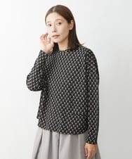 NGKAX48230 GIANNI LO GIUDICE(ジャンニ ロ ジュディチェ) [洗える]コンペイトウジャガードショートカットソー ブラック