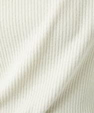 NGKCE52130 GIANNI LO GIUDICE(ジャンニ ロ ジュディチェ) [洗える・日本製]インターアクションウォームリブカットソー ベージュ