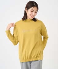 NGKCF64160 GIANNI LO GIUDICE(ジャンニ ロ ジュディチェ) [洗える・日本製]オプティマサーモポンチカットソー イエロー