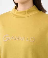 NGKCF64160 GIANNI LO GIUDICE(ジャンニ ロ ジュディチェ) [洗える・日本製]オプティマサーモポンチカットソー イエロー