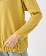 NGKCF64160 GIANNI LO GIUDICE(ジャンニ ロ ジュディチェ) [洗える・日本製]オプティマサーモポンチカットソー イエロー