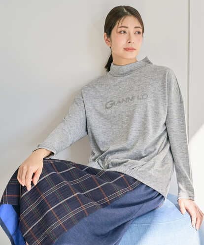 NGKCF64160 GIANNI LO GIUDICE [洗える・日本製]オプティマサーモポンチカットソー