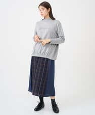 NGKCF64160 GIANNI LO GIUDICE(ジャンニ ロ ジュディチェ) [洗える・日本製]オプティマサーモポンチカットソー グレー