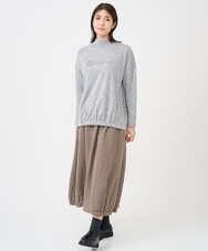 NGKCF64160 GIANNI LO GIUDICE(ジャンニ ロ ジュディチェ) [洗える・日本製]オプティマサーモポンチカットソー グレー