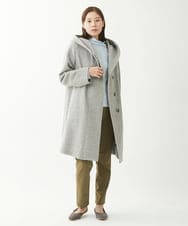NGKCX31150 GIANNI LO GIUDICE(ジャンニ ロ ジュディチェ) [洗える・日本製]リンクス防縮ウールカットソー ライトブルー