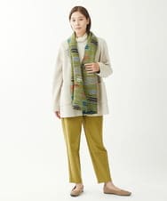 NGKCX31150 GIANNI LO GIUDICE(ジャンニ ロ ジュディチェ) [洗える・日本製]リンクス防縮ウールカットソー オフホワイト