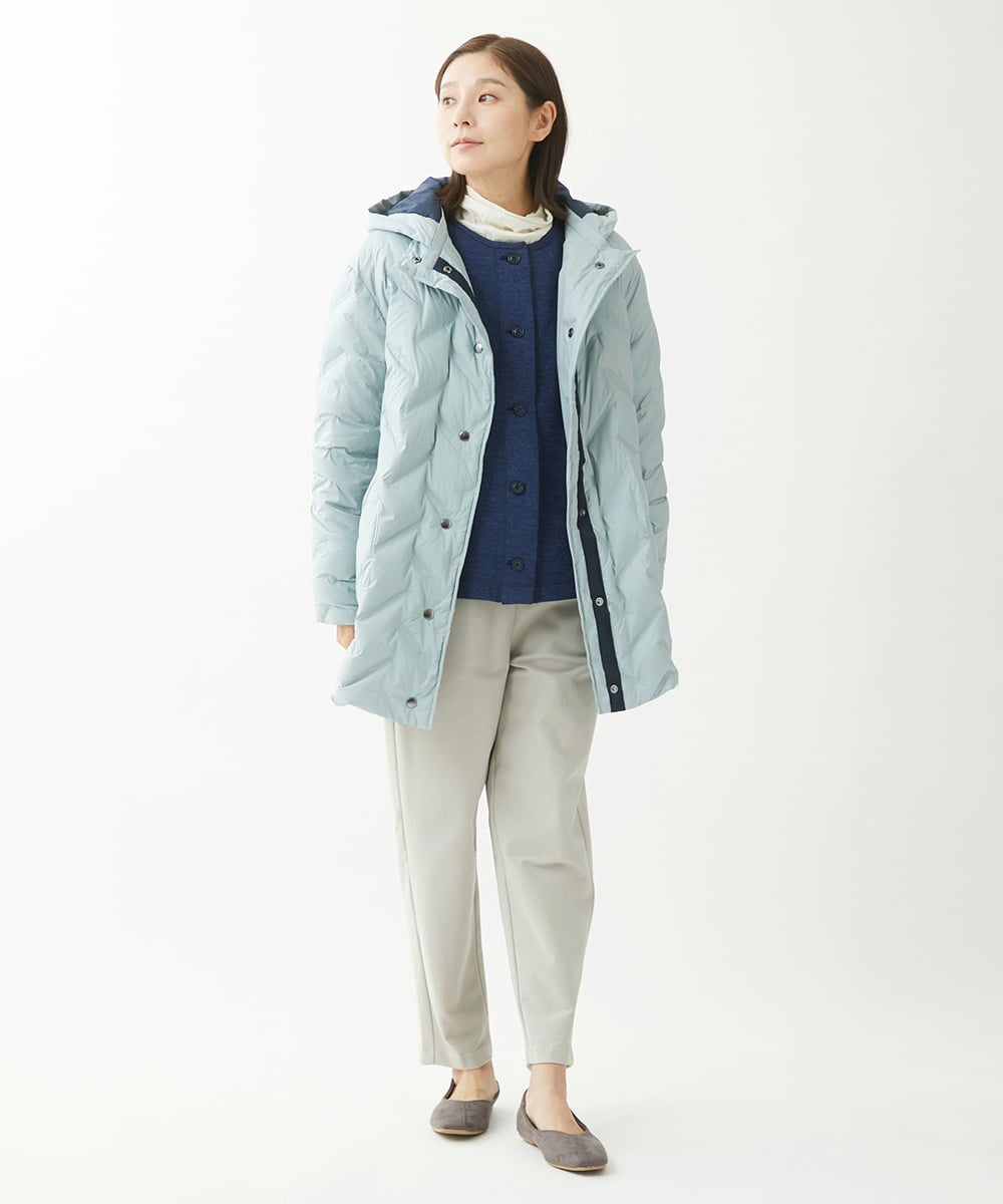 NGKCX31150 GIANNI LO GIUDICE(ジャンニ ロ ジュディチェ) [洗える・日本製]リンクス防縮ウールカットソー オフホワイト