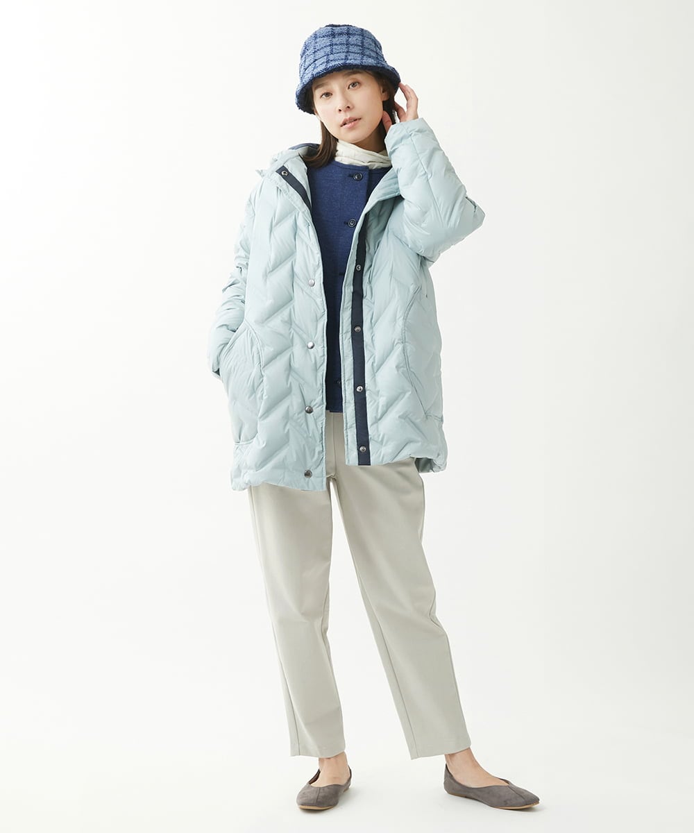 NGKCX31150 GIANNI LO GIUDICE(ジャンニ ロ ジュディチェ) [洗える・日本製]リンクス防縮ウールカットソー オフホワイト