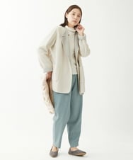 NGKCX31150 GIANNI LO GIUDICE(ジャンニ ロ ジュディチェ) [洗える・日本製]リンクス防縮ウールカットソー オフホワイト